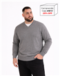 P8101 - Sweater Escote V TALLE ESPECIAL